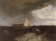 Joseph Mallord William Turner Warship oil painting